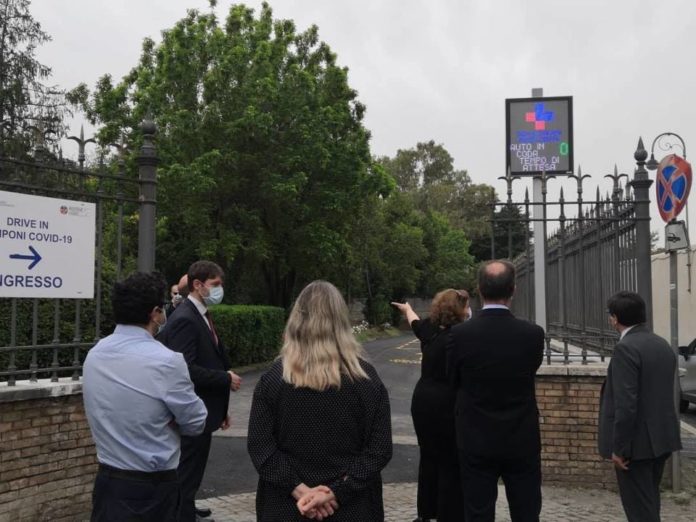 drive_in_tamponi_aslrm1_san_giovanni_addolorata