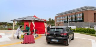 Coronavirus, bollettino delle Asl della Regione Lazio del 18 Maggio drive_in_tamponi_campus_biomedico