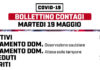 Meno persone in isolamento domiciliare a Marino marino_bollettino_19_05