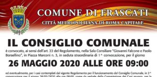 Il 26 maggio torna il consiglio comunale a Frascati consiglio_frascati_26_05