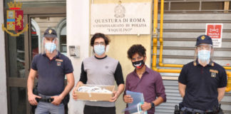 Roma, donate alla Polizia visiere in 3D visioniari_visiere_3d_polizia