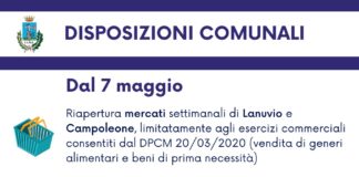 Viglietti e Evangelista “novità per mercati settimanali e attività commerciali” lanuvio_infografica_mercati
