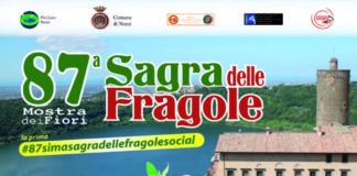 Sagra delle Fragole, edizione virtuale a Nemi manifesto