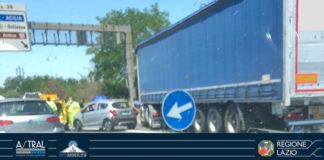 GRA, incidente tra Colombo e via del Mare