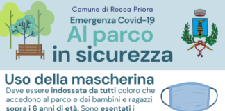 20 giugno, riaprono parchi e aree gioco Rocca Priora parco_sicurezza