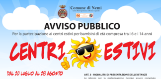 Nemi al via i centri estivi per i bambini avviso_pubblico_centri_estivi_nemi