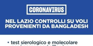 Ordinanza Regione per controllo su voli da Bangladesh lazio_controlli_voli_bangladesh