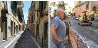 Lavori per il rifacimento dei selciati continuano al centro di Marino lavori_marino