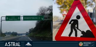 Fino all’11 luglio chiuso casello Monte Porzio Catone dalle 21 alle 6 lavori_casello_monteporzio