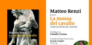 Lunedì 6 Luglio Matteo Renzi al Castello di Santa Severa per presentazione libro renzi_mossa_cavallo