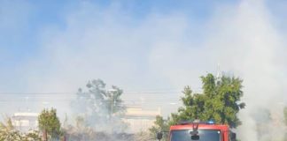 Incendio a Pavona, bloccata la linea ferroviaria