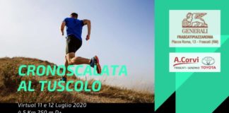 Frascati, la Cronoscalata al Tuscolo diventa una sfida virtuale al cronometro per tutti i runner d’Italia cronoscalata_tuscolo