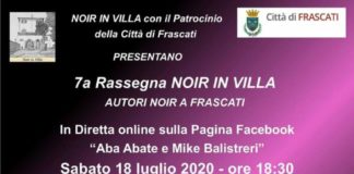 Noir in Villa prosegue d’estate per la ricerca contro il Covid19 locandina