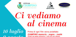 Da giovedì 16 luglio a Ciampino Ci vediamo al cinema manifesto