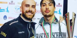 Frascati Scherma, Colamarco e quel titolo italiano U23 colamarco_papale