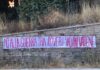 Scritte e striscioni denigratori contro l’arrivo di Salvini ad Albano