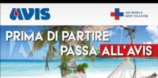 L’iniziativa Prima di partire passa all’Avis locandina_avis