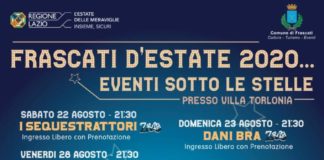 Frascati, torna il festival estivo con gli spettacoli dal vivo locandina
