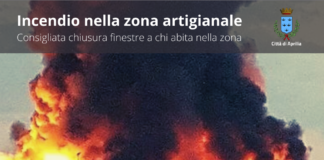 Incendio in un’azienda nel Comune di Aprilia incendio_09_08_aprilia