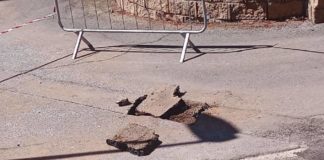 Marino, voragine a Frattocchie voragine_frattocchie