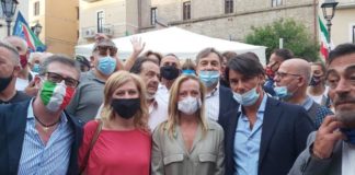 Ferrarini e Nobilio FdI “Grande successo per Giorgia Meloni” meloni_albano_02_09