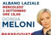 Ferrarini “Alle 18 passeggiata su Corso Matteotti con Giorgia Meloni” passeggiata_meloni_albano_02_09