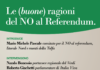 Tidei, Pascale e Giachetti per il No al Referendum locandina
