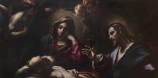 Ad Ariccia la mostra La Luce del Barocco morte_san_giuseppe