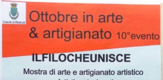 Frascati, al Mercato Coperto Ottobre in Arte locandina