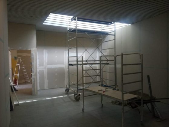 Lavori per riapertura delle scuole ad Albano