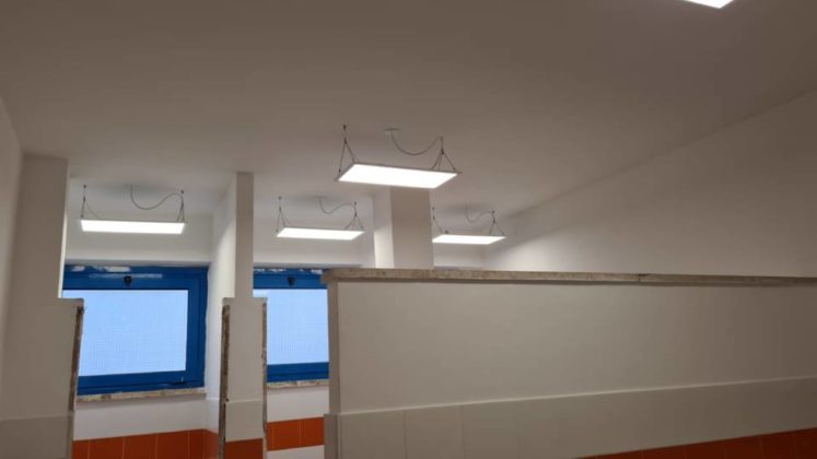 Lavori per riapertura delle scuole ad Albano