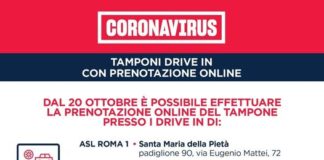 Coronavirus, bollettino della Regione Lazio del 21 Ottobre