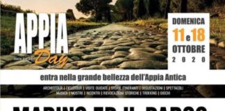 Appia Day 2020 rinviato per maltempo a domenica 18 ottobre appia_day_2020_domenica_18_10