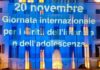 La giornata dei diritti dell’infanzia e dell’adolescenza a Grottaferrata palazzo_consoli_blu_20_novembre_2020