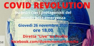 Covid Revolution, incontri con i protagonisti del mondo post emergenza covid_revolution