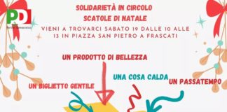 Il Pd Frascati aderisce a Solidarietà in circolo solidarieta_circolo_scatole_natale