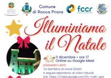A Rocca Priora si Illumina il Natale locandina