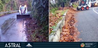 Astral Infomobilità “Su SR218 di Rocca di Papa terminati lavori di pulizia” srroccadipapa