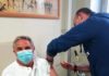 Passini “Professor Letizia è il primo vaccinato di Grottaferrata” claudio_letizia