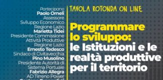 Civitavecchia, lunedì tavola rotonda online con Tidei, Orneli e realtà produttive