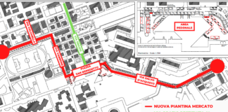 Pomezia, al via riordino del mercato del sabato nuova_planimetria_mercato del sabato