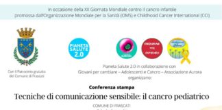 Frascati, conferenza stampa per sensibilizzare gli operatori della comunicazione sul cancro pediatrico