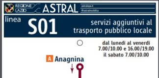 Scuole, linee S01 di Astral Spa da Anagnina per gli studenti dei Castelli