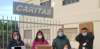 Pomezia Aiuta ha sostenuto la donazione di 2500 mascherine e soluzioni igienizzanti