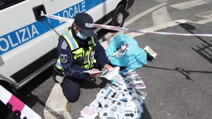 Sequestro mascherine Ciampino