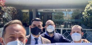 Fdi “Maggioranza Zingaretti non cancella ipotesi Monte Carnevale” fdi_protesta_monte_carnevale