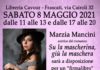 Su la mascherina, giù la maschera, firmacopie di Marzia Mancini sabato 8 maggio firmacopie_mancini