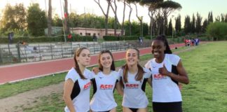 Atletica Frascati, Kabangu vola “Felice per la mia prima staffetta con l’Acsi Italia” kabangu_atletica_frascati