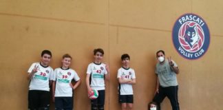 Cresce l’Under 13 maschile del Volley Club Frascati volleyclubunder13