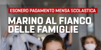 Marino, esonero pagamento mensa per l’anno scolastico 2021-2022